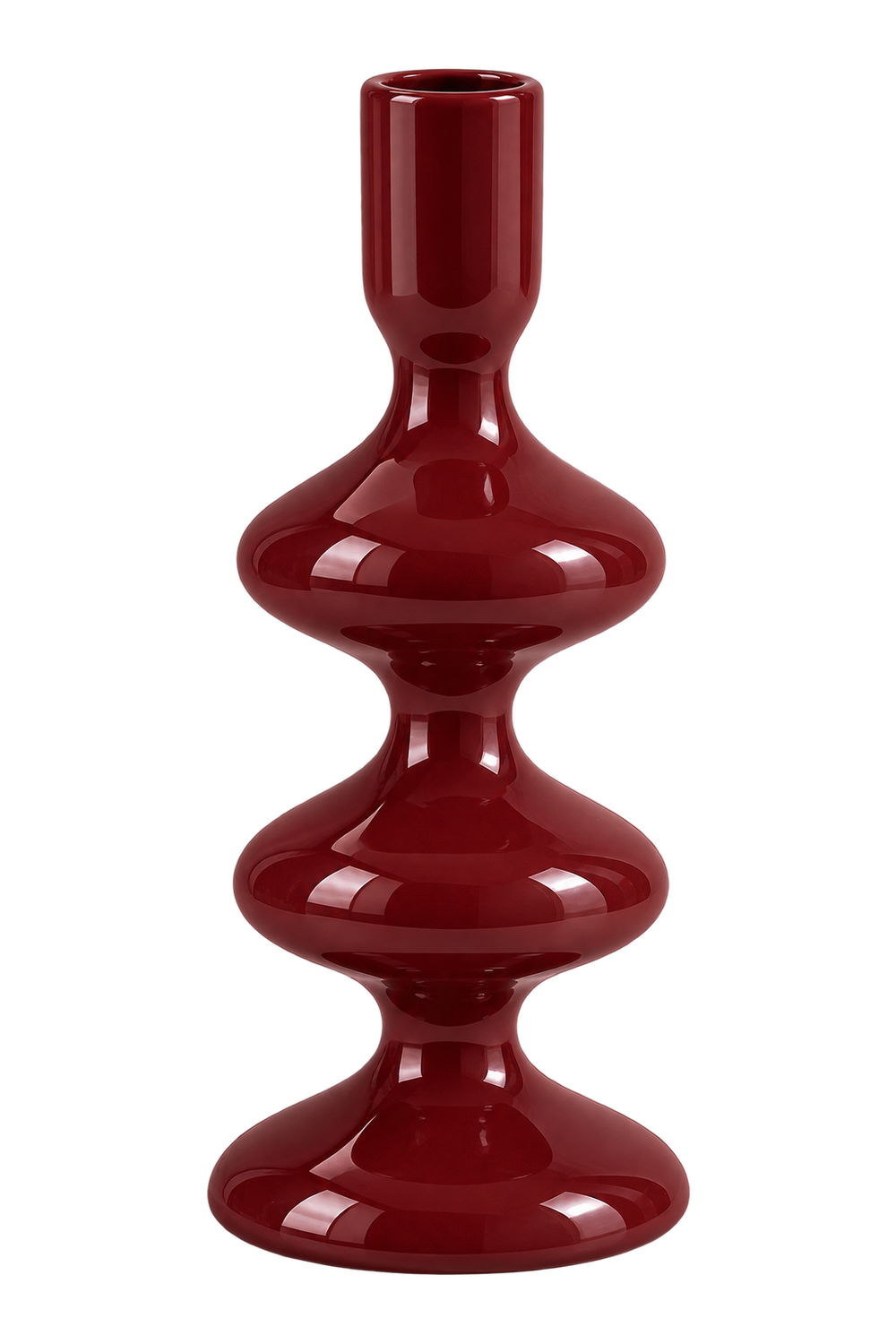 SERVED. Sculpted Light Kandelaar Burgundy – productfoto