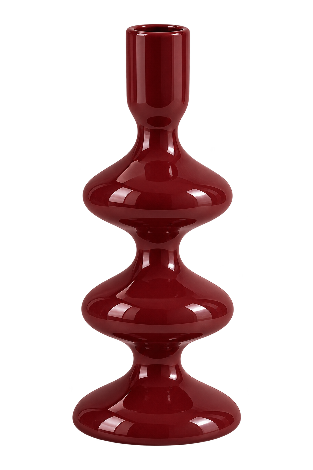 SERVED. Sculpted Light Kandelaar Burgundy – productfoto