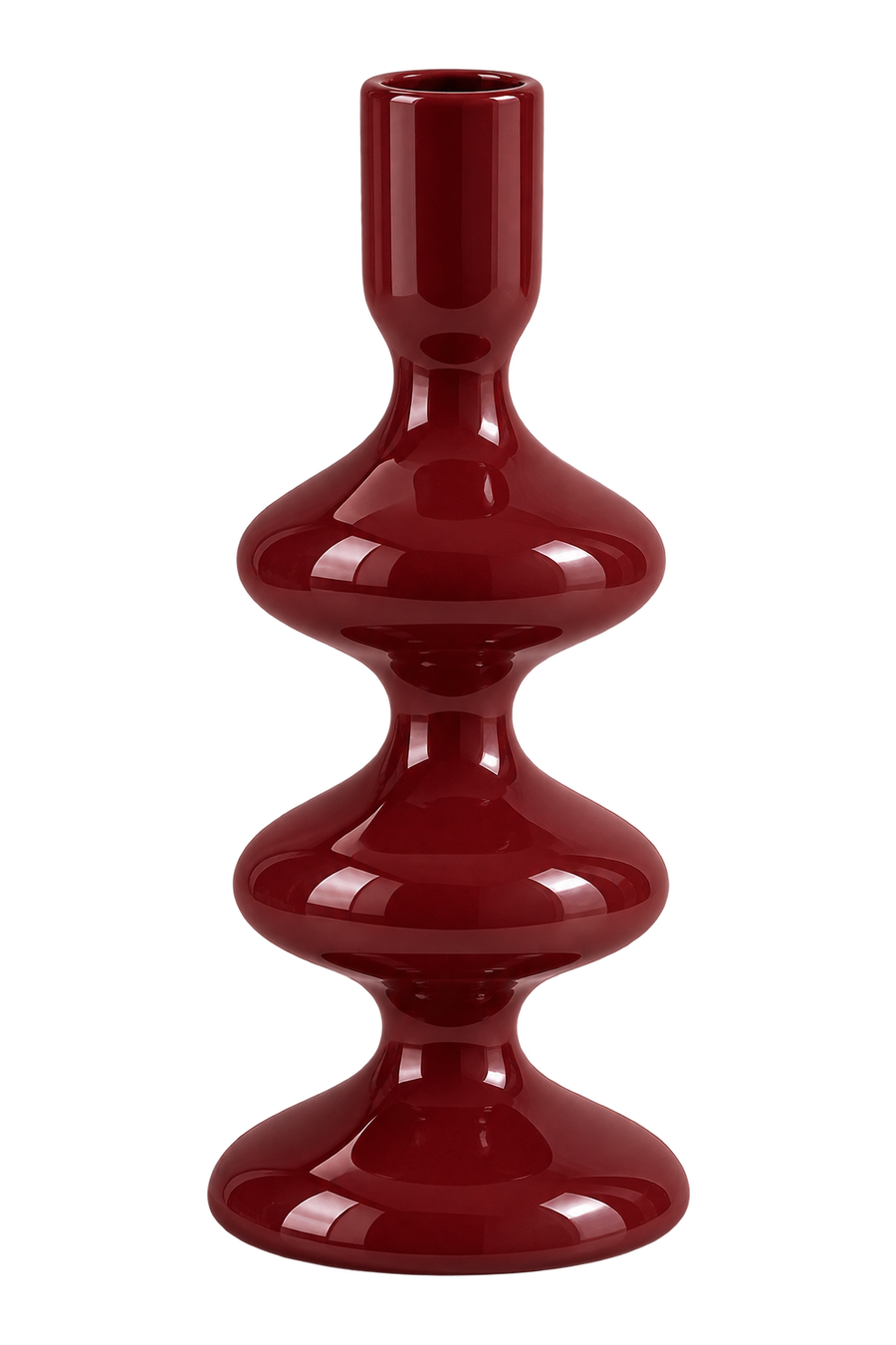 SERVED. Sculpted Light Kandelaar Burgundy – productfoto