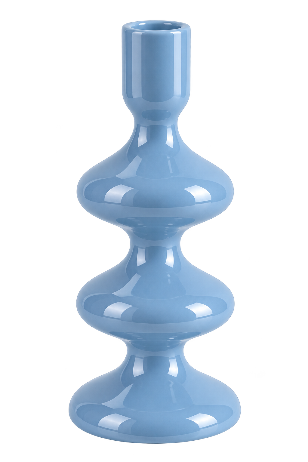 SERVED. Sculpted Light Kandelaar Lichtblauw – productfoto