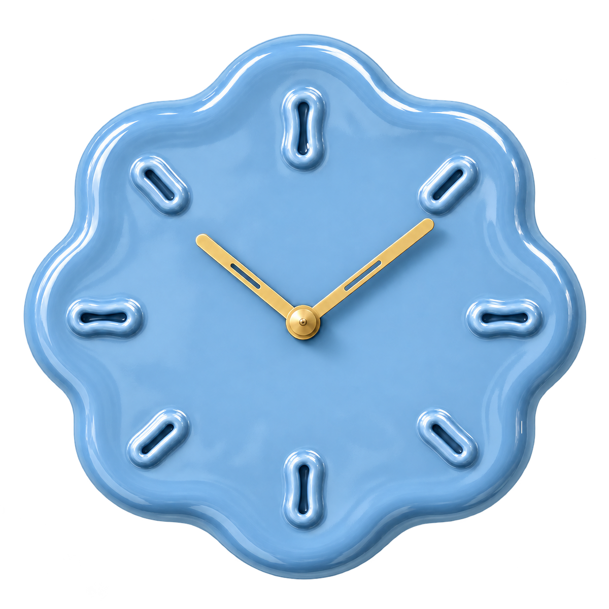SERVED. Sculpted Time Lichtblauw – productfoto