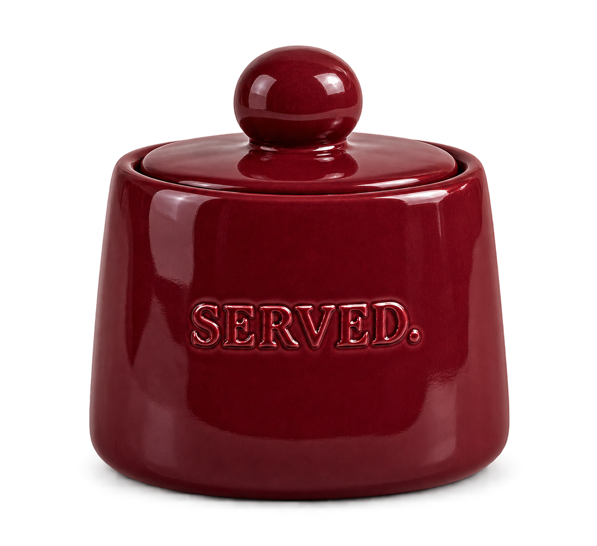 Burgundy | productfoto | SERVED. Pantry Opbergpot