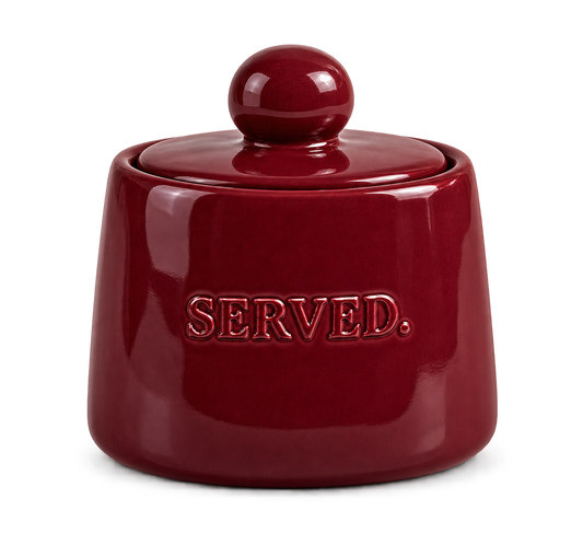 Burgundy | productfoto | SERVED. Pantry Opbergpot
